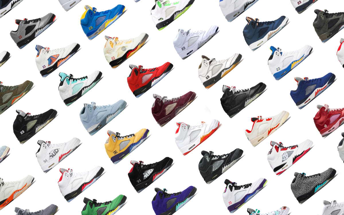 Полное собрание расцветок Air Jordan 5
