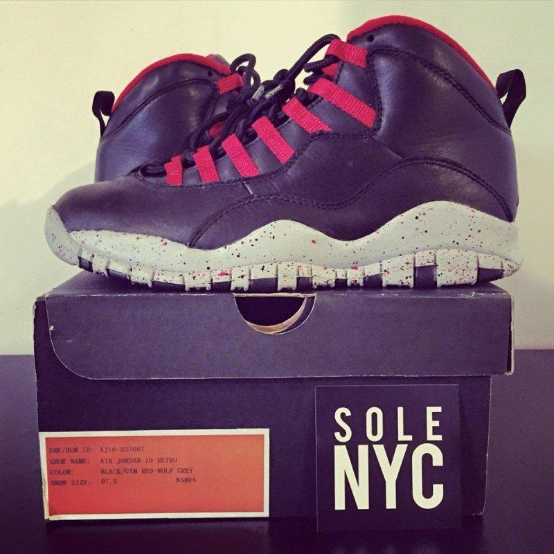 Air Jordan 10 samyh dorogih modelej 9. Air Jordan 10 Retro PSNY za 20 000
