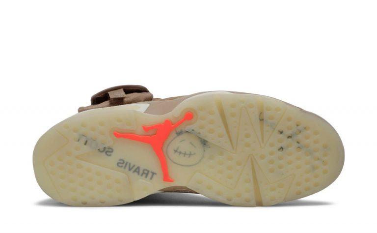 Podrobnye foto novyh Travis Scott x Air Jordan 6 British Khaki 9