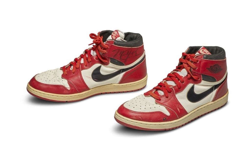 Air Jordan 10 samyh dorogih modelej 3. Air Jordan 1 za 560 000