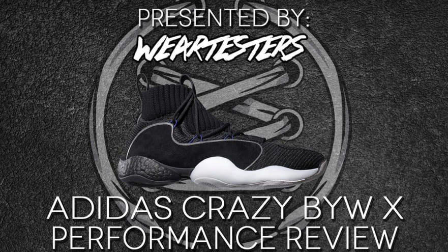 adidas Crazy BYW X: обзор производительности