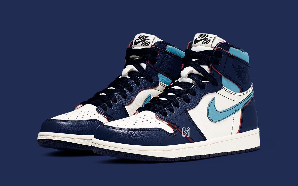 Расцветка Air Jordan 1 UNC to Chicago появится в 2020 году