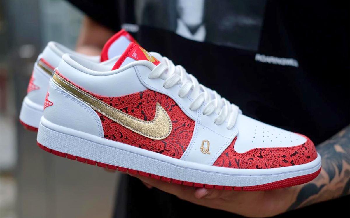 Первый взгляд на Air Jordan 1 Low «Spades»