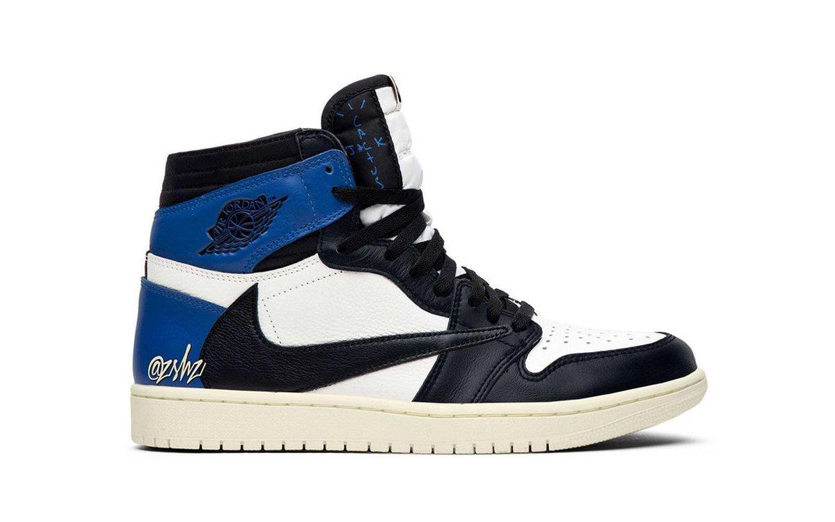 Первый взгляд на коллаб Travis Scott x Fragment x Air Jordan 1 High