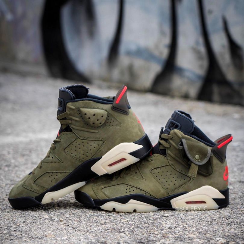 Первый взгляд на коллаб Трэвиса Скотта с Air Jordan 6 👀