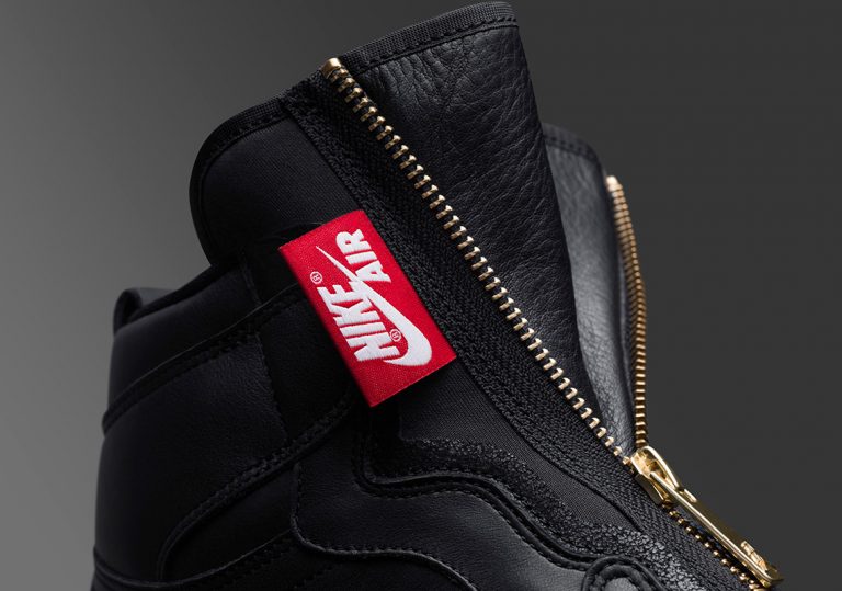 Золотые молнии – финальный штрих Air Jordan 1 для высокой моды