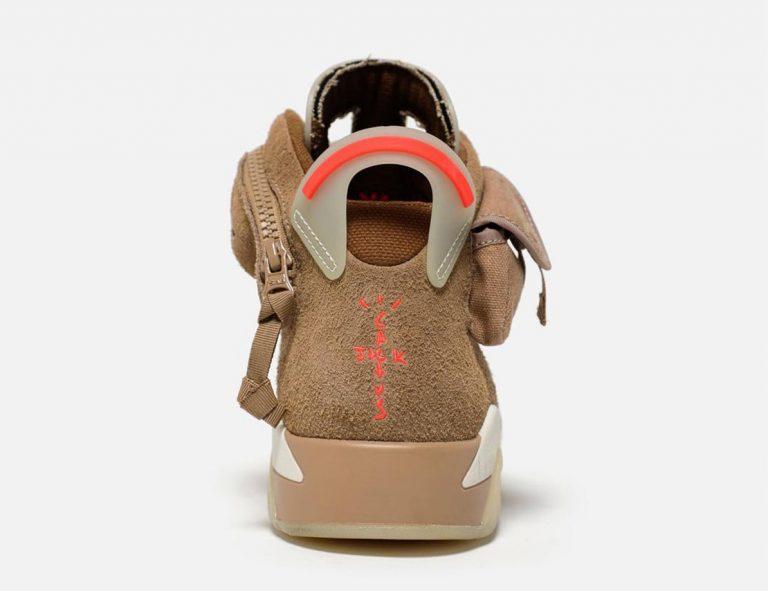 Podrobnye foto novyh Travis Scott x Air Jordan 6 British Khaki 2
