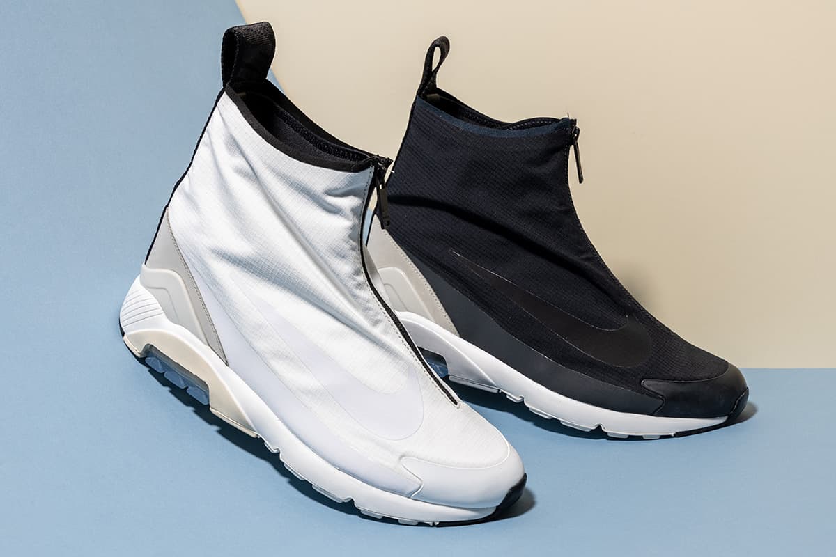 Samye tvorcheskie krossovki unikalnaya istoriya Ambush x Nike Air Max 180 Hi White i Black