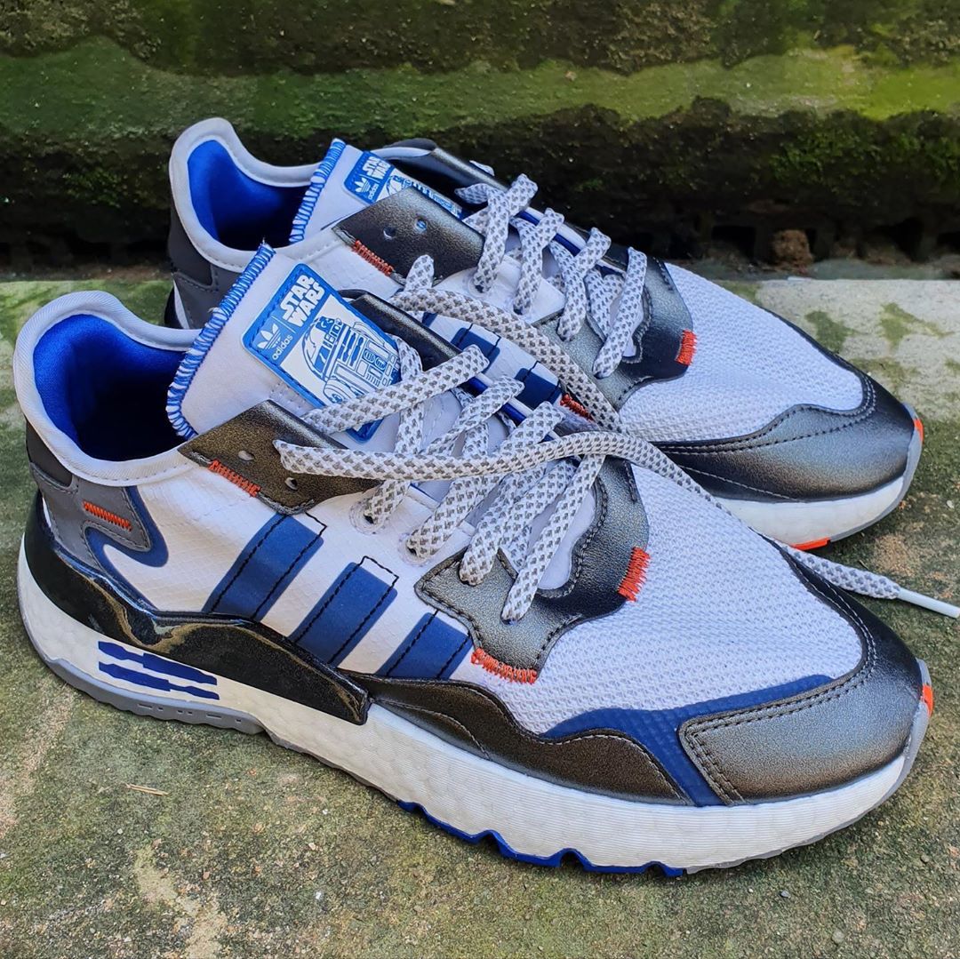 Первый взгляд // Star Wars x adidas Nite Jogger “R2-D2”