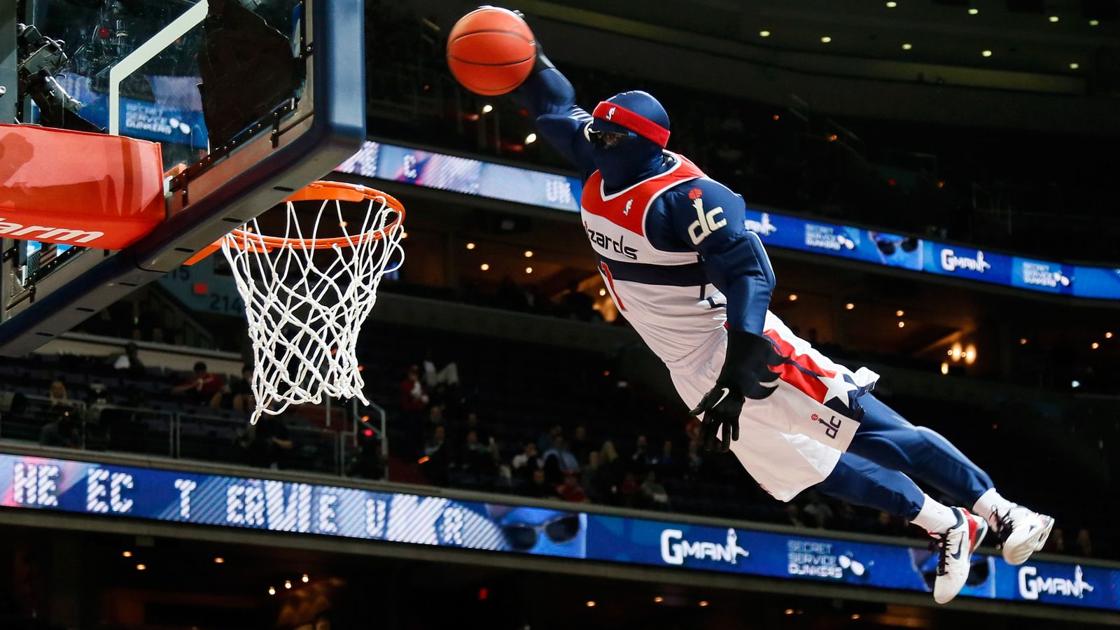 Zabavnye talismany komand NBA Washington Wizards G wiz i G man 2