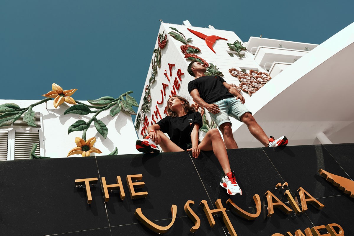 PUMA и легендарный отель Ushuaïa на Ибице объединяются для балеарского стиля RS-X Kick