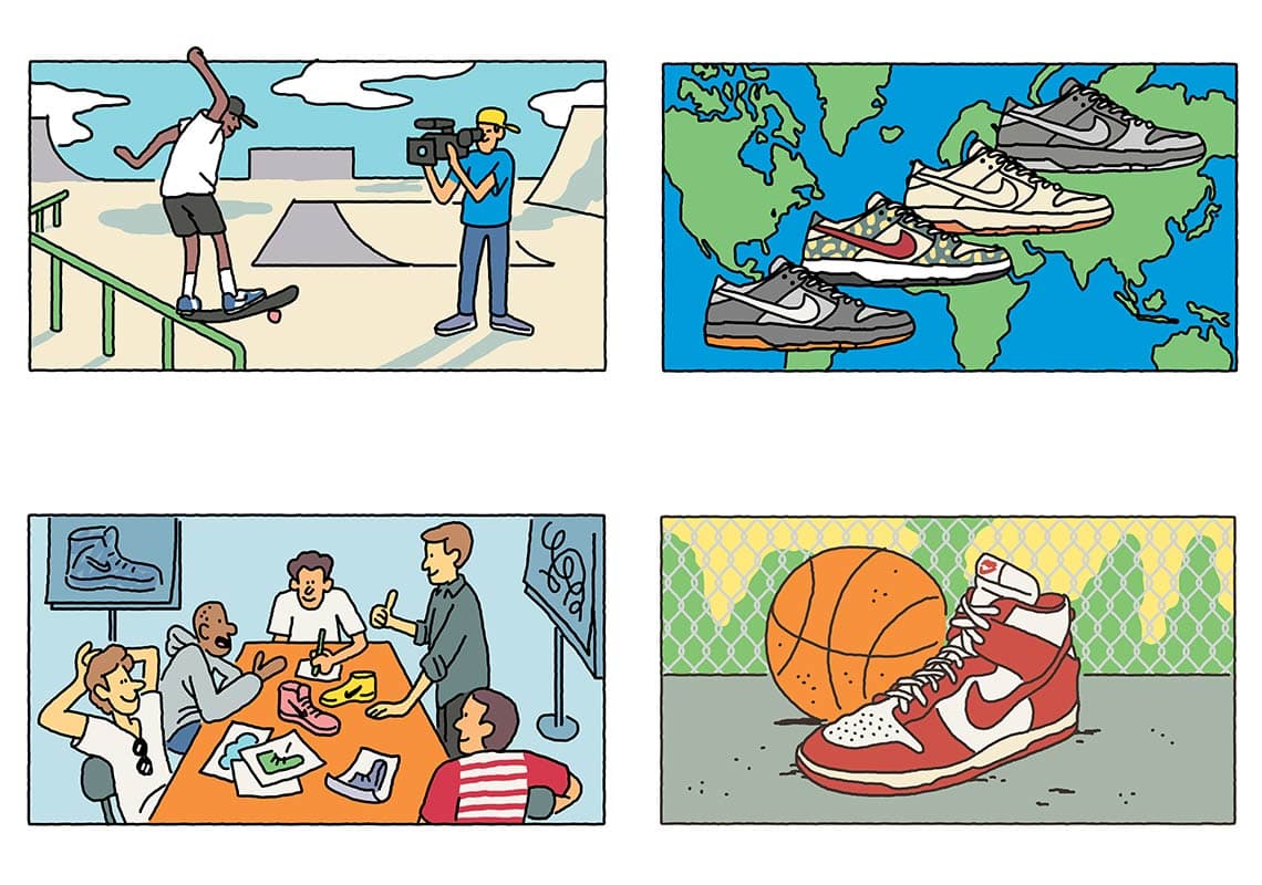 Istoriya legendarnoj modeli Nike Dunk
