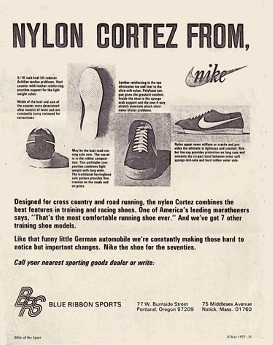 1975 NEJLONOVYE NIKE CORTEZ