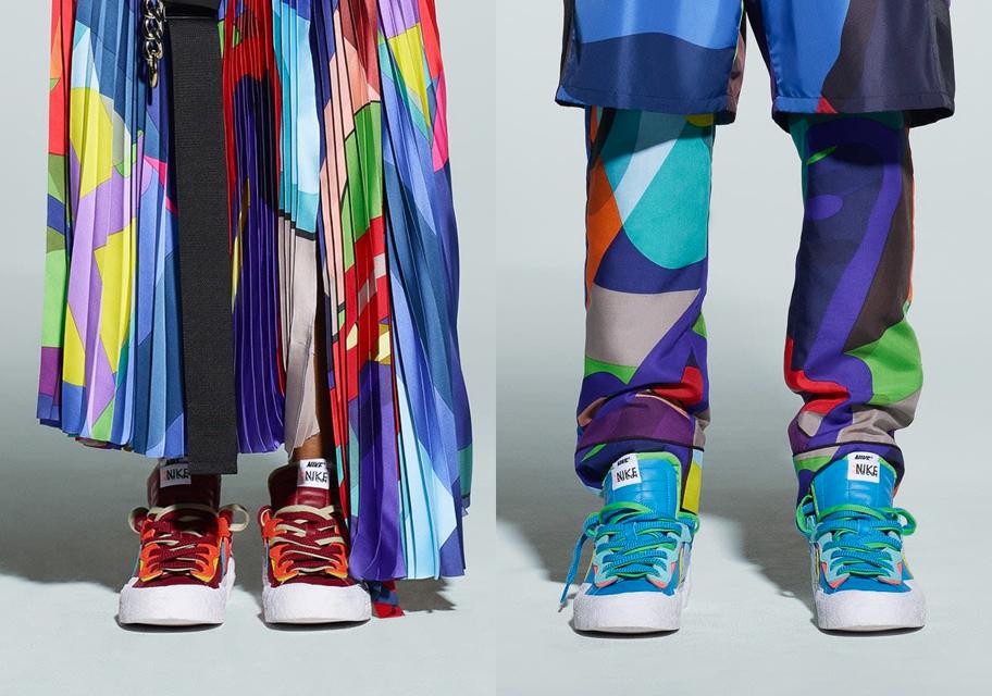KAWS и sacai представили коллаборацию с Nike Blazer Low