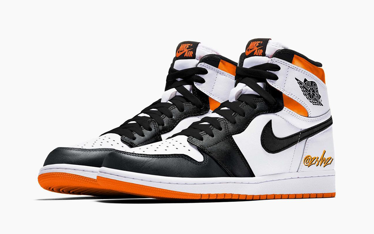 Первые изображения и дата выхода Air Jordan 1 «Electro Orange»