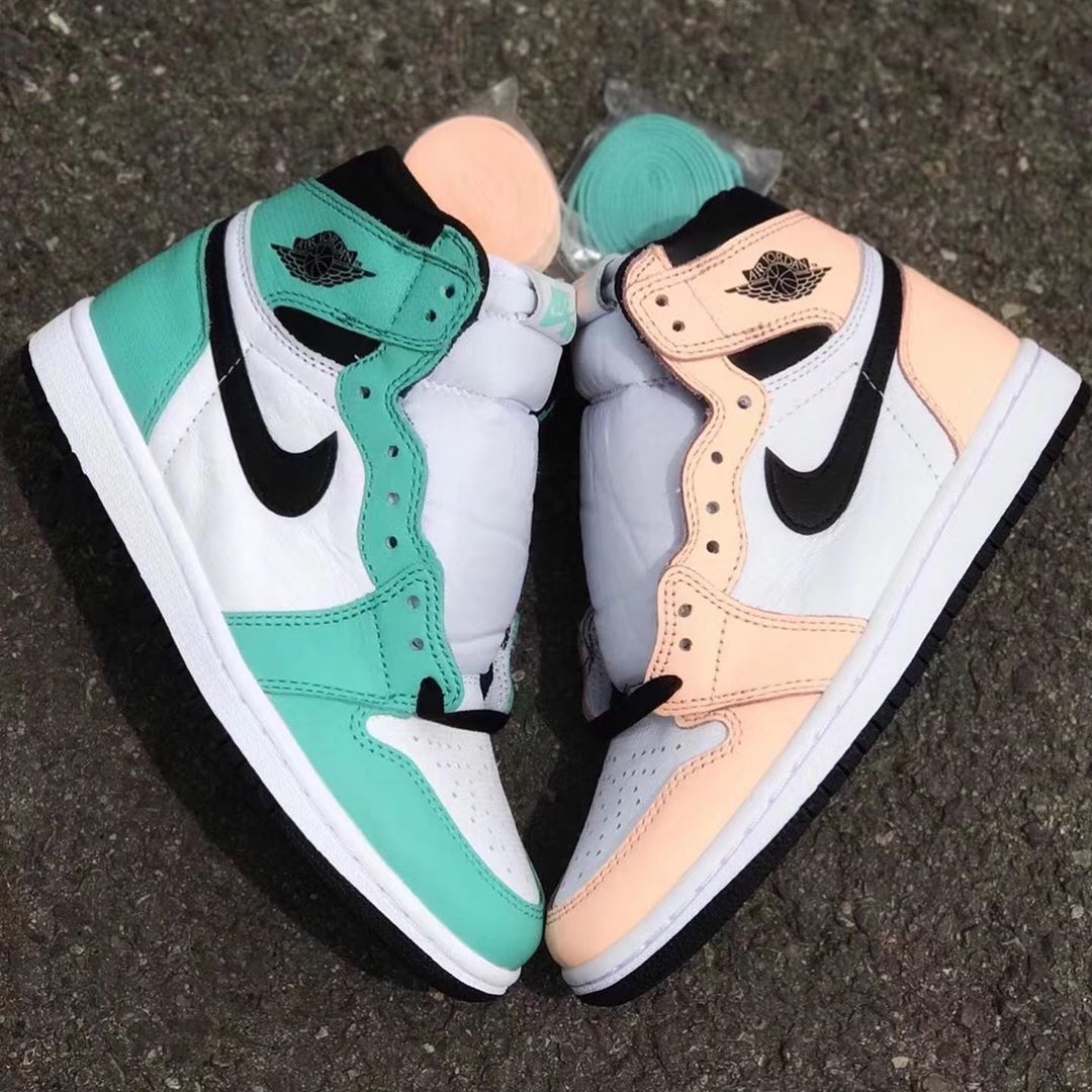 Air Jordan 1 High OG WMNS Peachy-Green