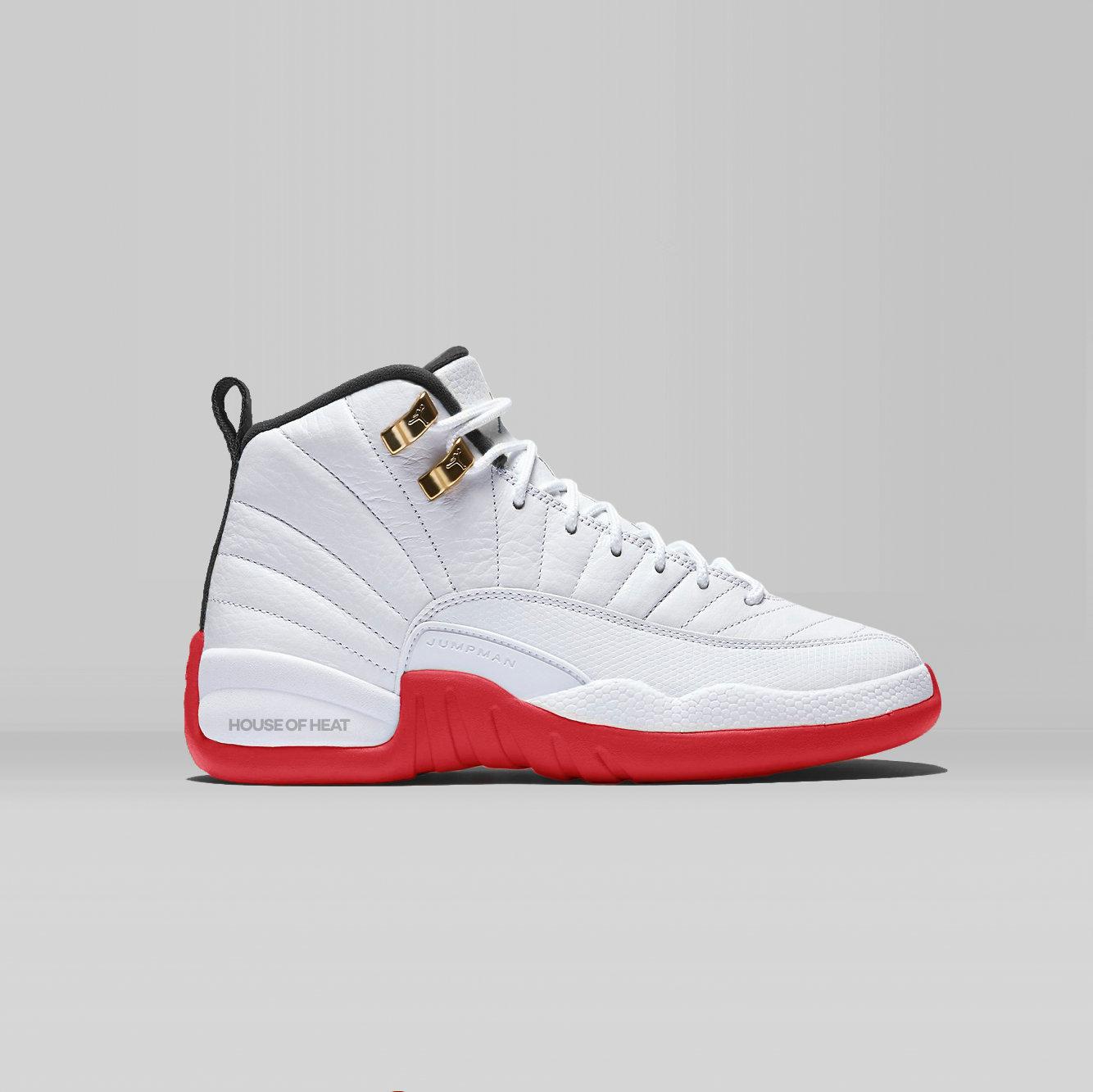 Концепт Лаборатории House of Heat: Air Jordan 12 «Инфракрасный»