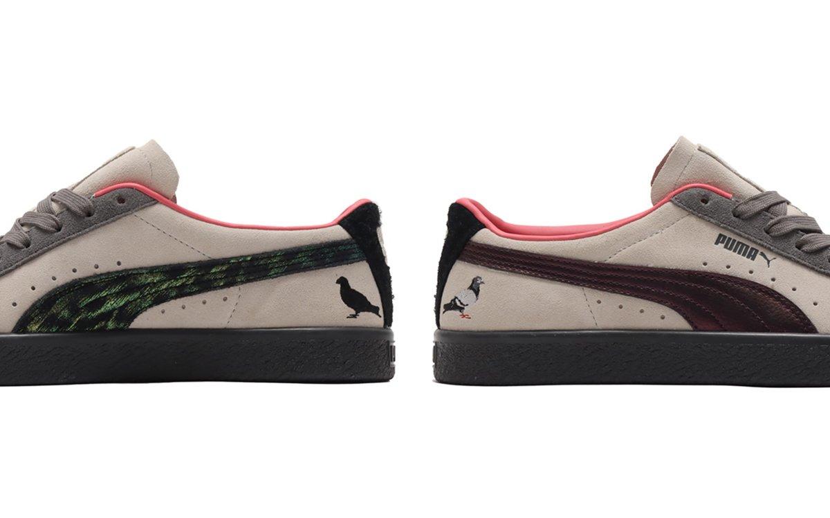 Коллаборация atmos и Джеффа Стейпла с PUMA Suede «Pigeon And Crow»
