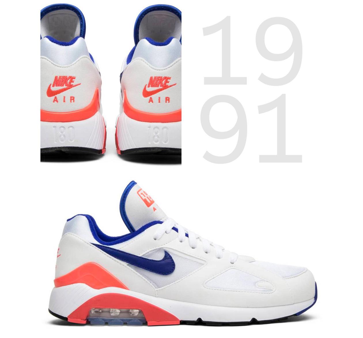 Begom po vozduhu istoriya Nike Air Max Nike Air Max 180 1991