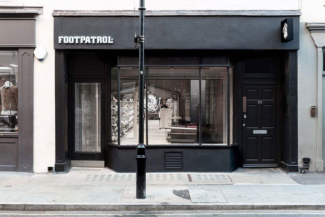 Magaziny krossovok v Londone kotorye stoit posetit Footpatrol Soho
