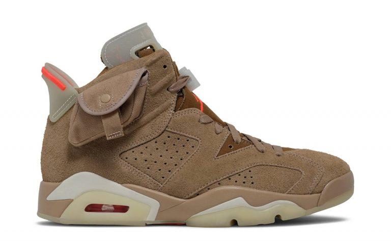 Podrobnye foto novyh Travis Scott x Air Jordan 6 British Khaki 6