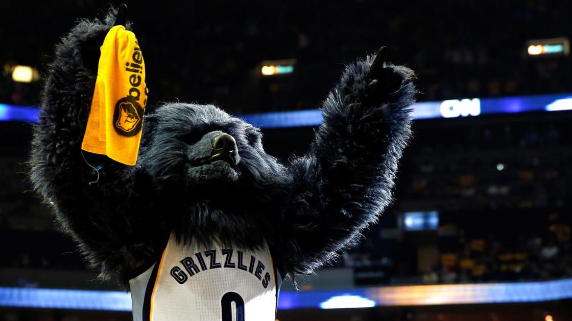 Zabavnye talismany komand NBA Memphis Grizzlies i Grizz
