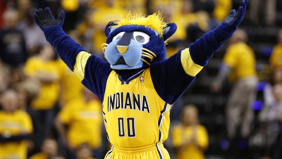 Zabavnye talismany komand NBA Indiana Pacers i Boomer