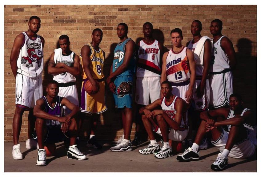 Legenda v kadre Kobi Brajant Novichki drafta NBA 1996