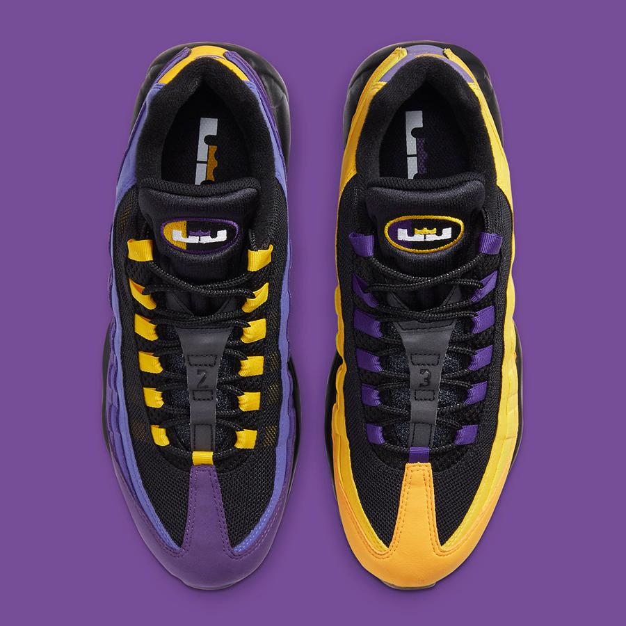 Официальные изображения Nike Air Max 95 «LeBron»
