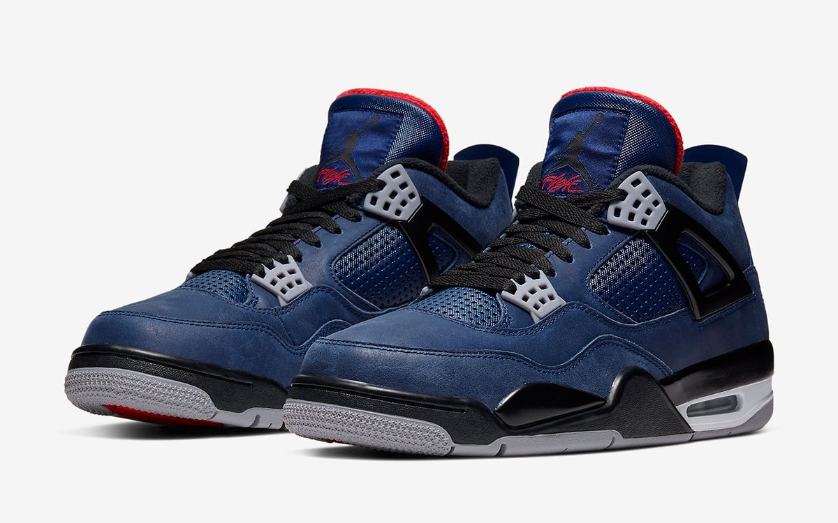 Официальный взгляд на Winterized Air Jordan 4 «Loyal Blue»