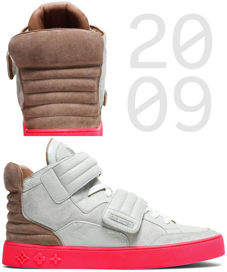 Istoriya Yeezy krossovki izmenivshie industriyu Kanye West x Louis Vuitton Jasper Patchwork 2009