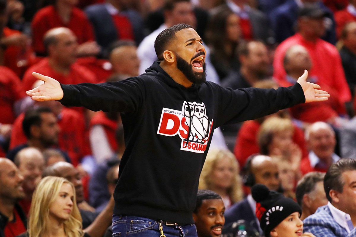 Драма Дрейка на матчах NBA  теперь любимый мем в Интернете
