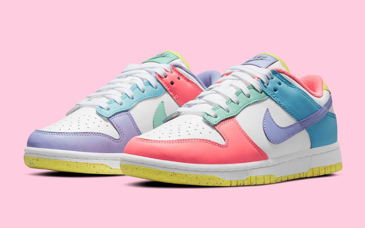 Первые фотографии Nike Dunk Low «Easter»
