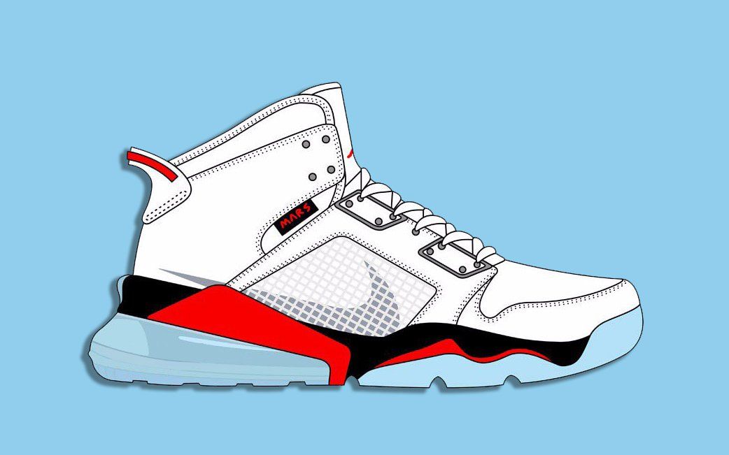 Первый взгляд на Nike Jordan Mars 270 Hybrid