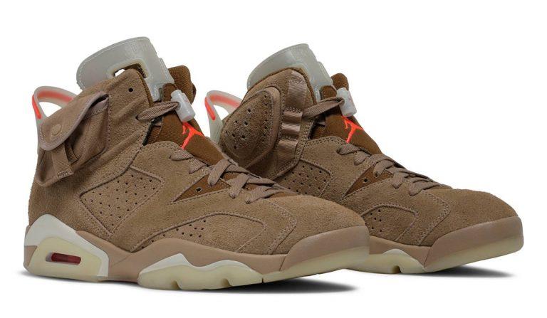 Podrobnye foto novyh Travis Scott x Air Jordan 6 British Khaki 5