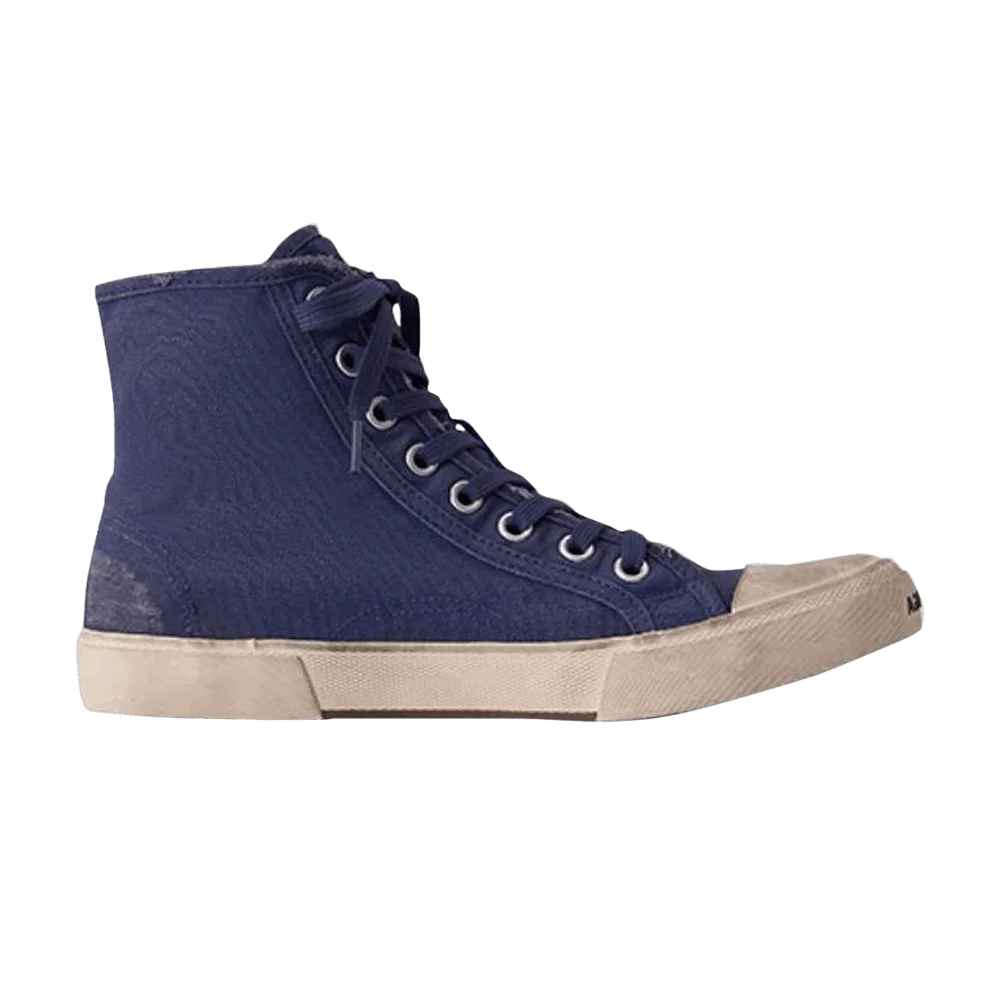 Кроссовки Balenciaga Paris High 'Destroyed - Indigo'