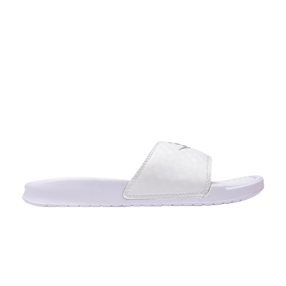 Кроссовки Nike Wmns Benassi JDI 'White Silver'