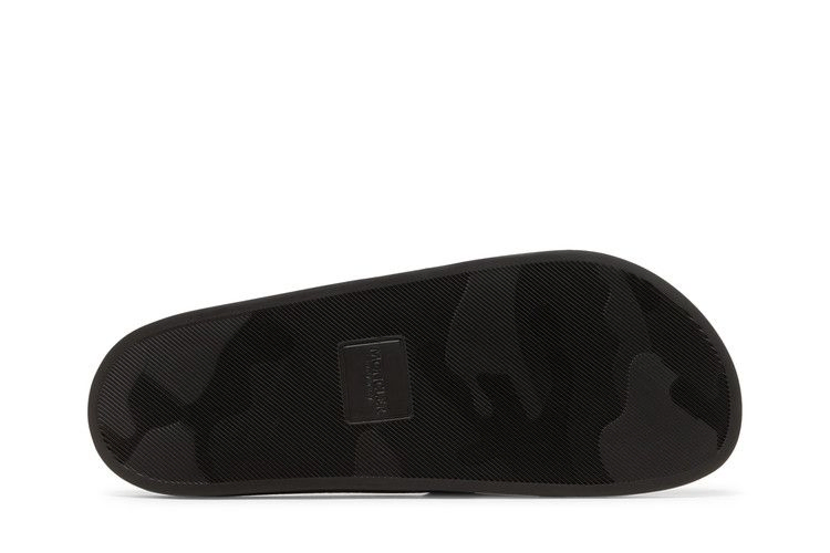 Кроссовки Moncler Basile Pool Slide 'Black Tricolour'