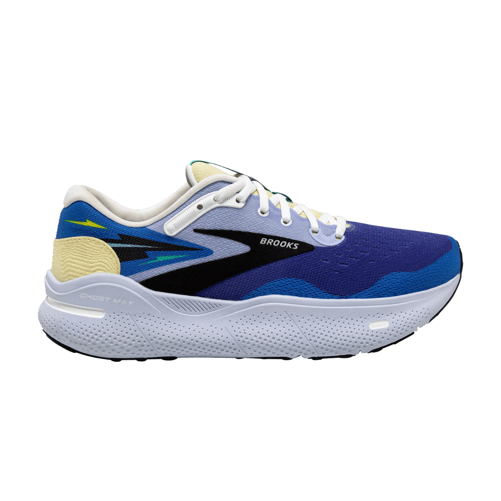 Кроссовки Brooks Wmns Ghost Max Wide 'Blue Yellow'