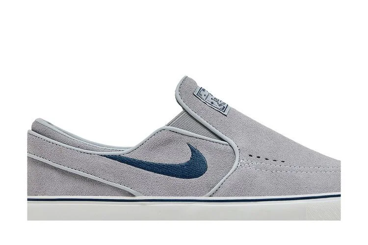 Кроссовки Nike Zoom Stefan Janoski+ Slip SB 'Wolf Grey Navy'