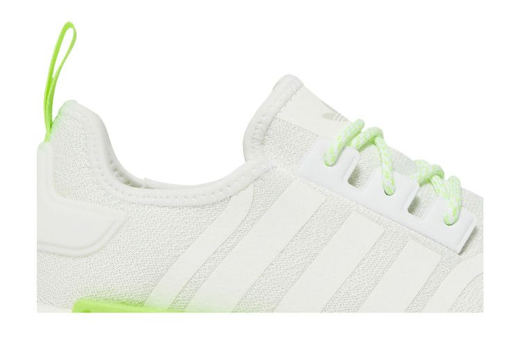 Кроссовки Adidas NMD_R1 'White Solar Green'