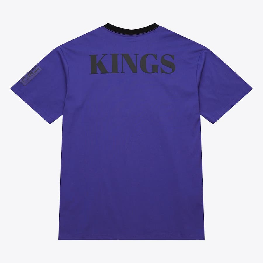 Футболка Mitchell & Ness Purple Sacramento Kings Team OG 3.0 Vintage T-Shirt