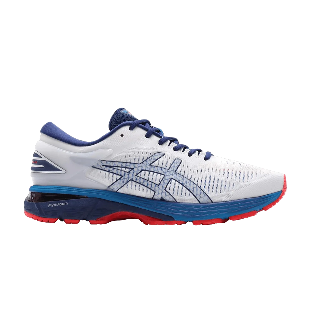 Krossovki-Asics-Gel-Kayano-25-White-Blue-Print