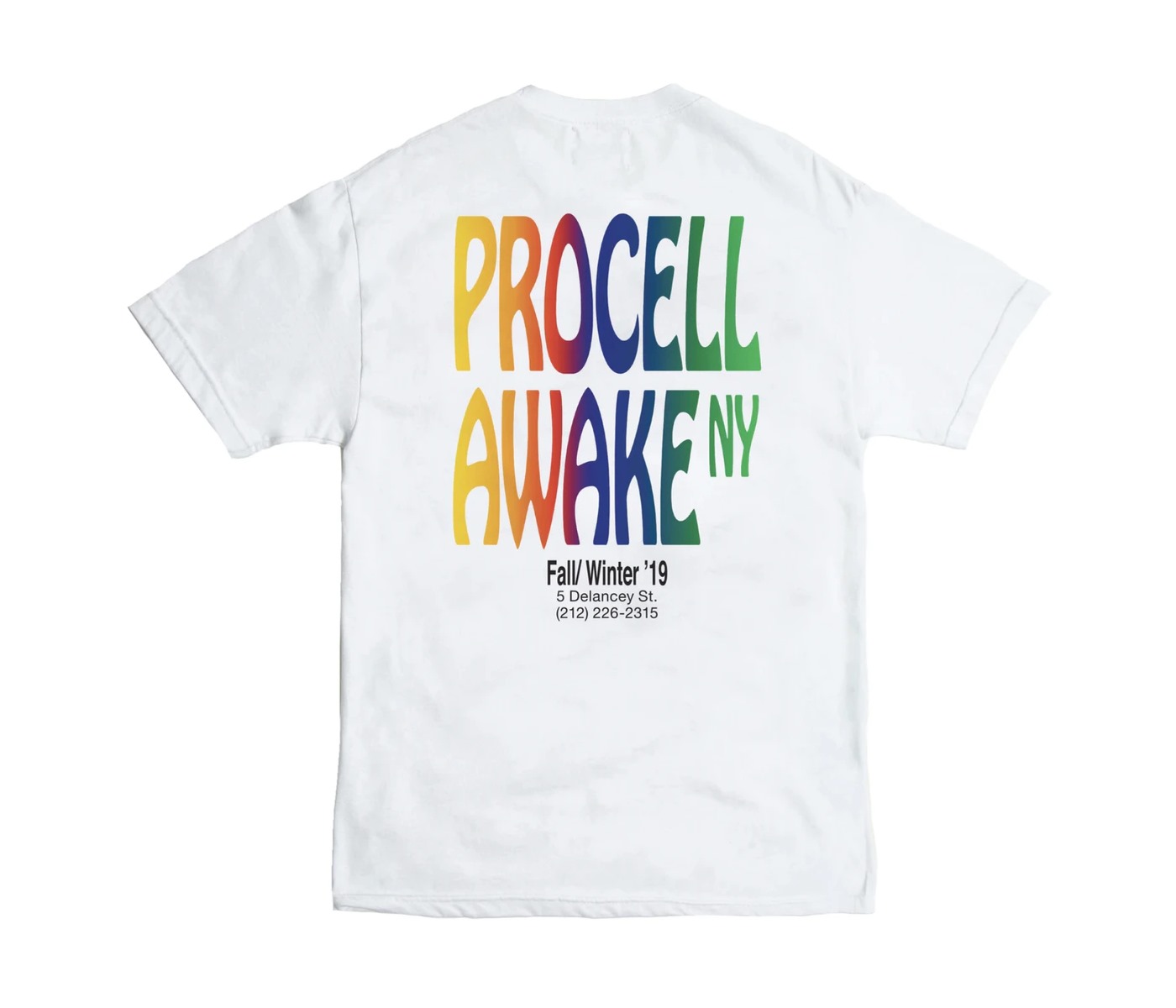 Футболка Awake x Procell Tee (FW19) White