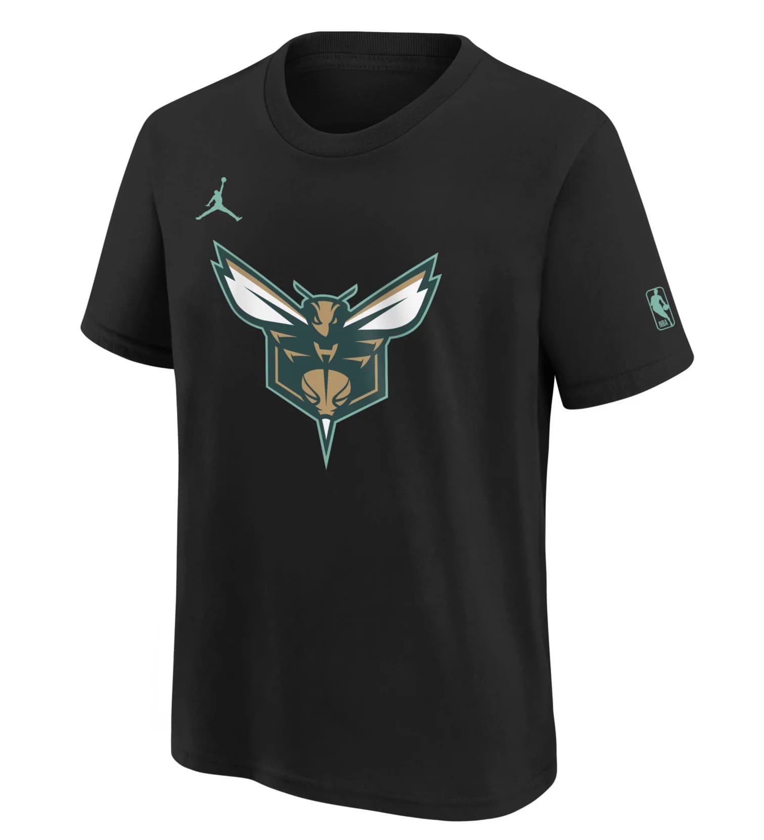 Баскетбольная футболка Charlotte Hornets 2024 City Edition Essential Logo Youth NBA T-Shirt