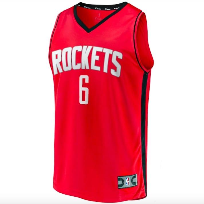 2020-21-Houston-Rockets-6-Kenyon-Martin-Jr.-Fast-Break-Icon-Red-Jersey-2
