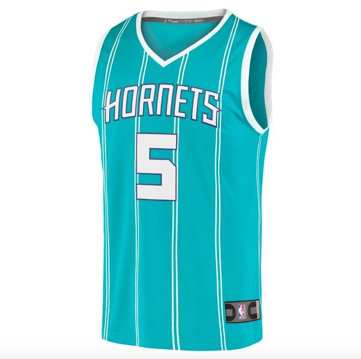2022-NBA-Draft-Charlotte-Hornets-5-Mark-Williams-Fast-Break-Icon-Teal-Jersey-3