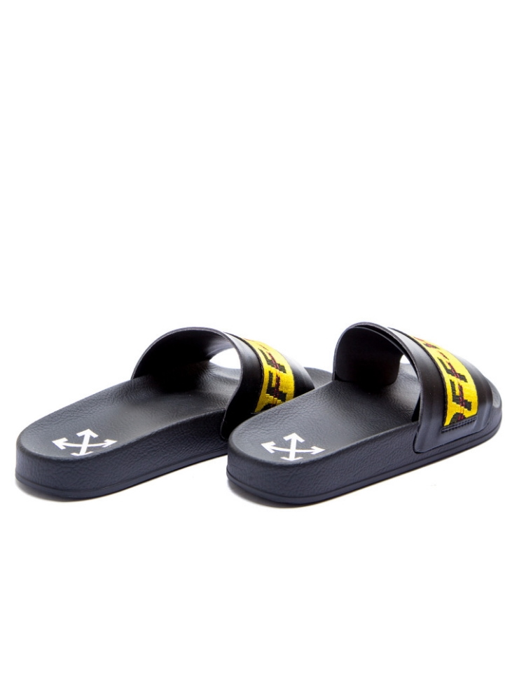 Сланцы Off-White Industrial Sliders Black