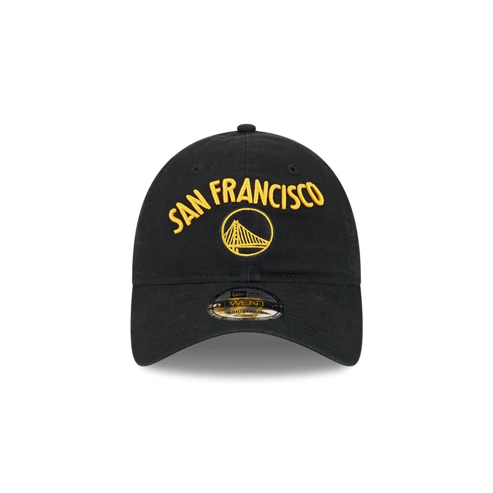 Бейсболка New Era Golden State Warriors 9TWENTY 2024 City Edition NBA Strapback Hat