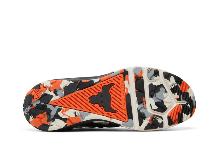 Кроссовки Under Armour Project Rock 4 Marble 'Stone Jet Grey'